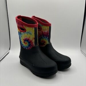 Bogs Classic Neo Classic Winter Boots Big Kids Unisex Youth 5‎ Tie Dye Colorful